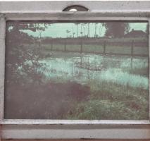 cca 1920-1940 A pilisi báró nyáregyházi Nyáry-család fotó dia hagyatéka, 4 dobozban, nagyrészt színe...