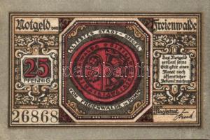 Német Birodalom/Weimari Köztársaság/Freienwalde D.N. 25Pf + 50Pf + 75Pf 3 klf db, teljes sor T:I