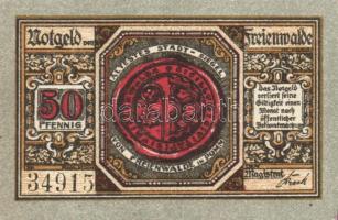 Német Birodalom/Weimari Köztársaság/Freienwalde D.N. 25Pf + 50Pf + 75Pf 3 klf db, teljes sor T:I