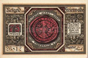 Német Birodalom/Weimari Köztársaság/Freienwalde D.N. 25Pf + 50Pf + 75Pf 3 klf db, teljes sor T:I