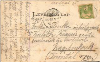 1906 Szkáros, Gömörszkáros, Skeresovo; fürdő park. Ifj. Bábás J. fényképész felvétele, Rábely Miklós...