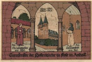 Német Birodalom/Weimari Köztársaság/Frose 1921. 25Pf + 50Pf (4x) 5 klf db, teljes sor T:I