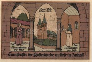 Német Birodalom/Weimari Köztársaság/Frose 1921. 25Pf + 50Pf (4x) 5 klf db, teljes sor T:I