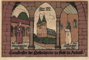 Német Birodalom/Weimari Köztársaság/Frose 1921. 25Pf + 50Pf (4x) 5 klf db, teljes sor T:I