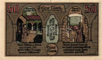 Német Birodalom/Weimari Köztársaság/Frose 1921. 25Pf + 50Pf (3x)+ 75Pf + 1M 6 klf db, teljes sor T:I