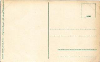 Vítkovice, Witkowitz; Café Industrial, interior. Amende & Holan Buchdruckerei (fa)