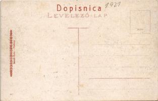 Pöstyén, Piestany; Pöstyéni élet. Iszap-fürdő, göngyölés, nagy betegnek üdülés. Bernát Kohn kiadása ...