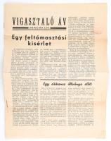 cca 1930 Vigasztaló ÁV zsidó újság 8 p.