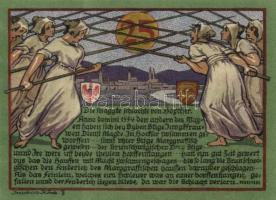 Német Birodalom/Weimari Köztársaság/Höxter 1921. 10Pf + 25 Pf + 50Pf, 3 klf db, teljes sor T:I