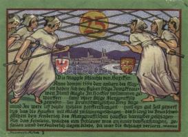 Német Birodalom/Weimari Köztársaság/Höxter 1921. 10Pf + 25 Pf + 50Pf, 3 klf db, teljes sor T:I