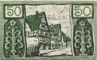 Német Birodalom/Weimari Köztársaság/Holzminden 1922. 10Pf + 25 Pf + 50Pf, 3 klf db, teljes sor T:I