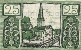 Német Birodalom/Weimari Köztársaság/Holzminden 1922. 10Pf + 25 Pf + 50Pf, 3 klf db, teljes sor T:I