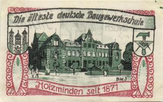 Német Birodalom/Weimari Köztársaság/Holzminden 1922. 2M (3x), 3 klf db, teljes sor T:I,R!