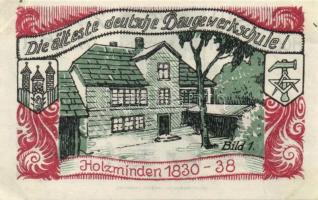 Német Birodalom/Weimari Köztársaság/Holzminden 1922. 2M (3x), 3 klf db, teljes sor T:I,R!