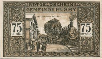 Német Birodalom/Weimari Köztársaság/Husby 1921. 50Pf (3x)+ 75Pf (3x), 6 klf db, teljes sor T:I