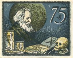 Német Birodalom/Weimari Köztársaság/Jena 1921. 10Pf + 25Pf + 50Pf (3x), 8 klf db, teljes sor T:I