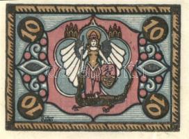 Német Birodalom/Weimari Köztársaság/Jena 1921. 10Pf + 25Pf + 50Pf (3x), 8 klf db, teljes sor T:I