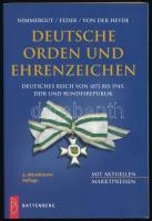 J. Nimmergut - K.H. Feder - H. von der Heyde: Deutsche Orden und Ehrenzeichen - Deutsches Reich von 1871 bis 1945, DDR und Bundesrepublik (Német rendek és kitüntetések - Német Birodalom 1871-1945, Német Demokratikus Köztársaság és Szövetségi Köztársaság). 5. kiadás. Battenberg Verlag, München, 2000. Újszerű állapotban.