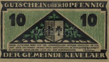 Német Birodalom/Weimari Köztársaság/Jena 1921. 10Pf + 25Pf + 50Pf, 3 klf db, teljes sor T:I