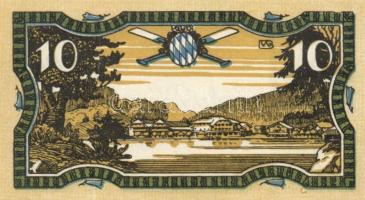 Német Birodalom/Weimari Köztársaság/Königssee 1921. 10Pf + 20Pf + 25Pf, 3 klf db, teljes sor T:I,II