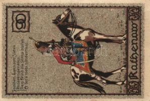 Német Birodalom/Weimari Köztársaság/Rathenow D.N. 50Pf + 75Pf + 80Pf + 90Pf, 4 klf db, teljes sor T:...