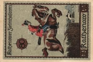 Német Birodalom/Weimari Köztársaság/Rathenow D.N. 50Pf + 75Pf + 80Pf + 90Pf, 4 klf db, teljes sor T:...