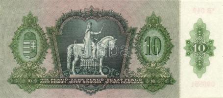 1936. 10P *-gal (10x) egymás utáni sorszámokkal T:I
