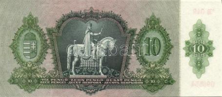 1936. 10P *-gal (10x) egymás utáni sorszámokkal T:I