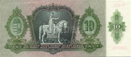 1936. 10P *-gal (10x) egymás utáni sorszámokkal T:I