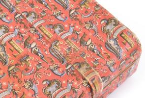 cca 1920 Floris bonbonos doboz nyomtatott terve, Kozma Lajos (1884-1948) grafikus terve alapján. / c...