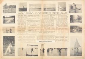 cca 1930 A gróf Nádasdy Uradalmak Velencetavi Agárd Fürdőtelep parcellázása, Bp., Klösz-ny., a másik...