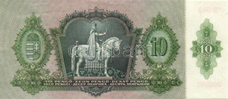 1936. 10P *-gal (4x) egymás utáni ill. kis ugrású sorszámokkal T:I