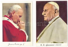 30 db MODERN vallásos motívum képeslap: pápák / 30 modern religious motive postcards: popes