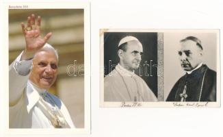 30 db MODERN vallásos motívum képeslap: pápák / 30 modern religious motive postcards: popes