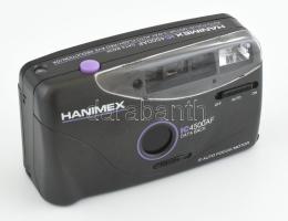 Hanimex IC4500AF analóg fényképezőgép, nem kipróbált, a hátlapon az elemfedő hiányzik
