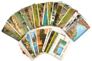Kb. 100 db MODERN angol város képeslap: több London / Cca. 100 modern British town--view postcards: many London
