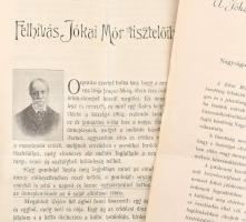 1893 A Jókai Jubileum bizottság 2 db felhívó levele Jókai tisztelőihez 4+4 p