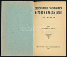 Sebestyén József: Székesfehérvár fölszabadulása a török uralom alól. 1688. május 19. Székesfehérvár,...