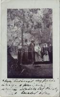 1906 Bálványosfürdő, Baile Balvanyos (Torja, Turia); Timsós barlang (Büdösbarlang). Kallós Bertalan iparfelügyelő úrnak (későbbi államtitkárnak). / cave. photo (EK)