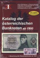 Künstner: Ausztria bankjegy katalógus 1900-1997.(Benne 1918-ig a magyar bankjegyek is!) színes képekkel, fontosabb adatok angolul