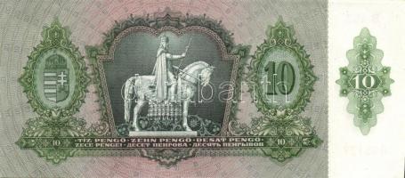 1936. 10P (4x) egymás utáni sorszámokkal T:I