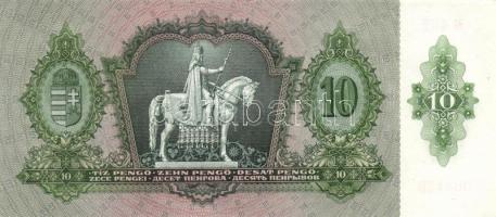 1936. 10P (4x) egymás utáni sorszámokkal T:I