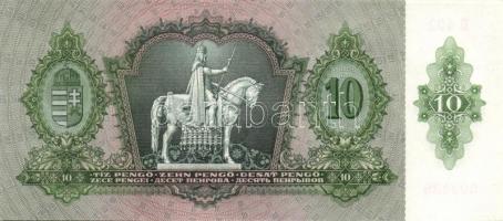 1936. 10P (4x) egymás utáni sorszámokkal T:I