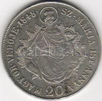 1848KB 20Kr ezüst T:2