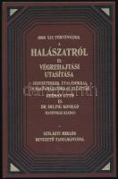 1888. XIX. törvénycikk a halászatról és végrehajtási utasítása. Jegyzetekkel, utalásokkal és magyarázattal ellátták: Herman Ottó és Dr. Imling Konrád. Szilágyi Miklós bevezető tanulmányával. Szerk.: László Péter. Veszprém, 1988, Pannon-ny., 111 p. Reprint kiadás. Kiadói kartonált papírkötés, jó állapotban.