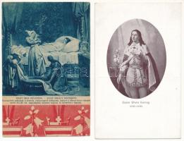 Szent Imre - 12 db főleg régi képeslap