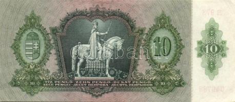 1936. 10P (7x) közte egymás utáni ill. kis ugrású sorszámokkal T:II+