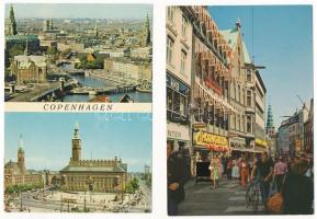 18 db MODERN dán képeslap / 18 modern Danish postcards
