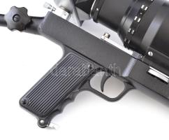 Zenit EC fotópuska Tair Z FC 4,5/300 és Helios 44-2 2/58 objektívekkel. Teljes szett, jó állapotú fé...