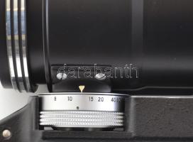 Zenit EC fotópuska Tair Z FC 4,5/300 és Helios 44-2 2/58 objektívekkel. Teljes szett, jó állapotú fé...